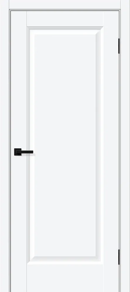 Межкомнатная дверь Неоклассик-30 White Silk BR6138